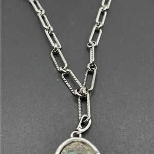 Chic Silver Link Necklace